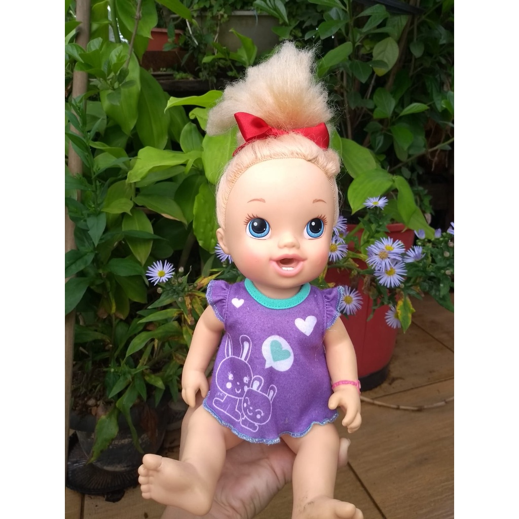 Boneca Baby Alive Bons Sonhos faz xixi original Hasbro 2013 usada