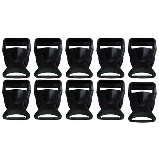 10 Fecho 30mm Fivela Presilha Engate Poliacetal Bolsas Mochilas Artigos para Costura e Confecções