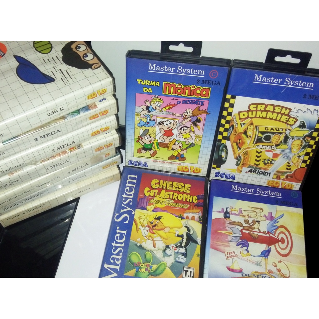 Jogos de Sega Master System Tec Toy