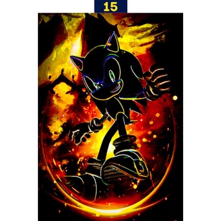 Placa Decorativa - Sonic Mod. 02