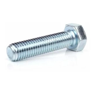 Parafuso Sextavado 5/16x1 Zincado Branco Pacote com 10 peças