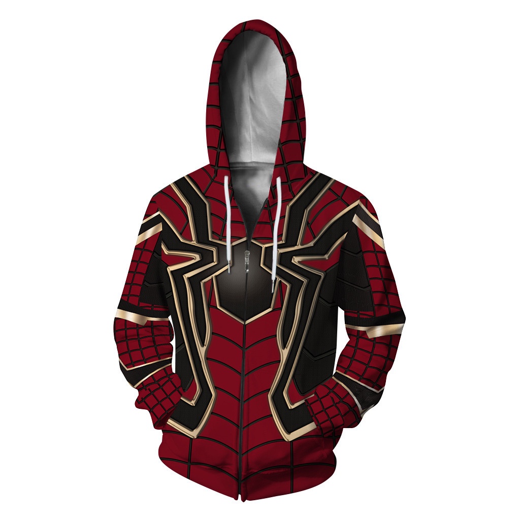 Jaqueta/Blusa/Casaco Homem Aranha de Ferro Vingadores iron spider