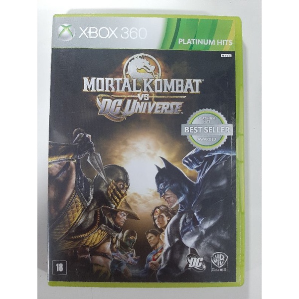 Jogo Mortal Kombat Vs Dc Universe Xbox 360