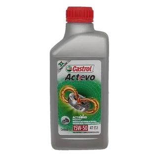 Óleo Castrol 15w50 4t Actevo Actibond Semissintético 1 L