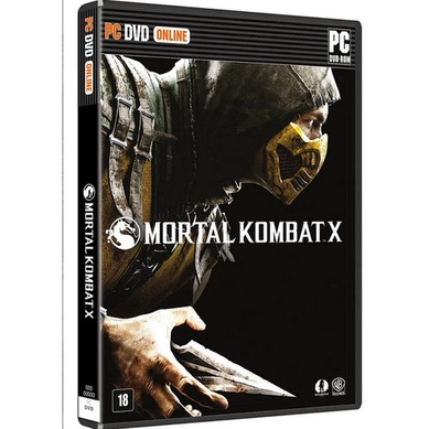 Jogo p/ PC Mortal Kombat X DVD Mídia Física