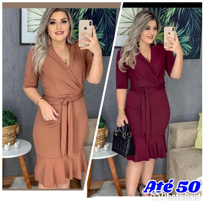 Vestidos Femininos Evangelicos Plus Size Bege Nude Madrinha