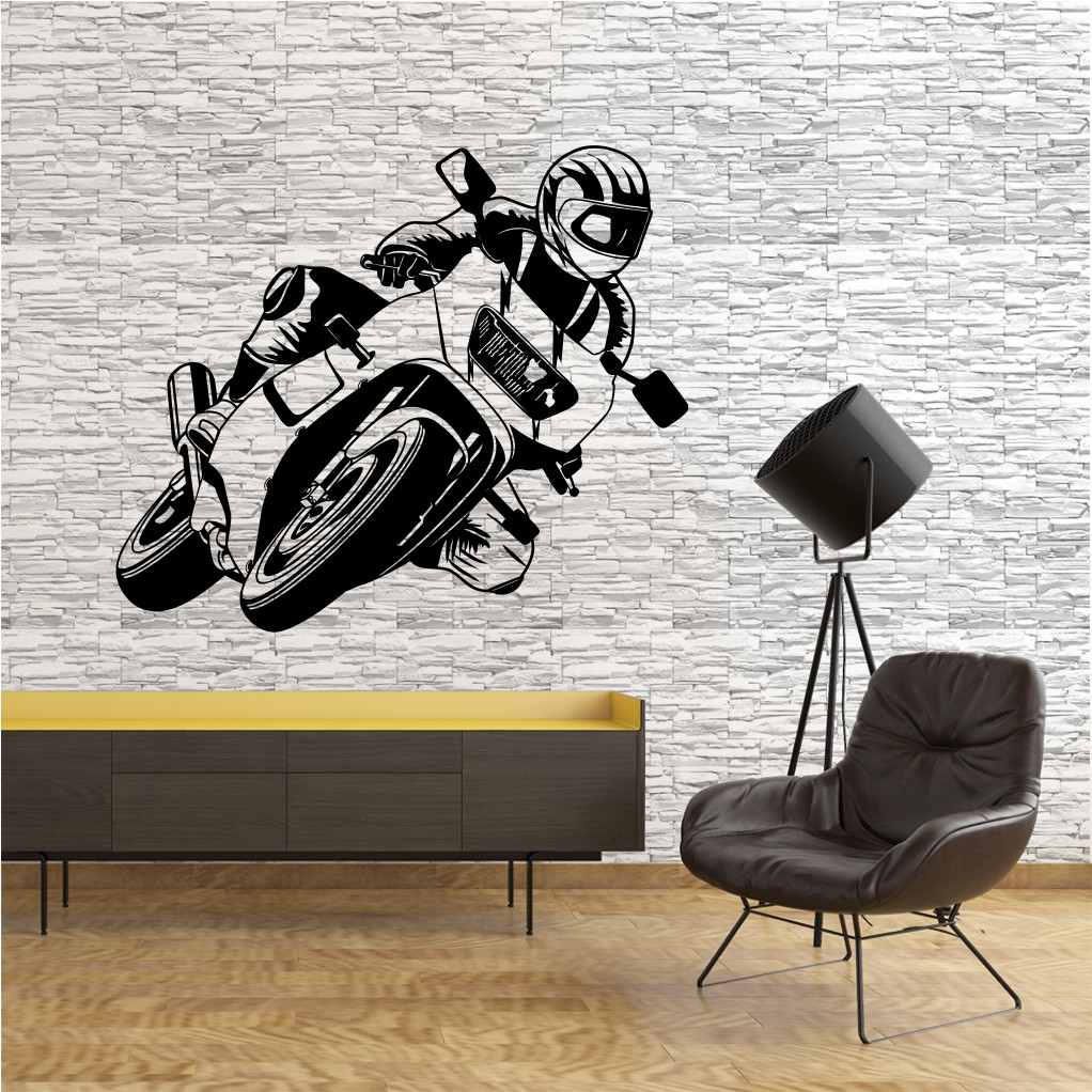 Quadro decorativo A3 Moto esportiva