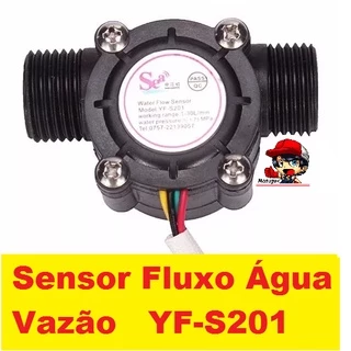 Kit Dosador Filtro Cerveja Sensor Hall Medidor Fluxo Água 1 2 30l 2mpa Yfs201 DIY Automação irrigação vazão compativel com Arduíno Arduino Uno Esp8266 Esp32 W5100 Kit RAspberry Pi montar brew