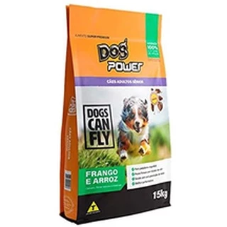 Dog Power Senior 15kg Ração Para Cachorro Super Premium