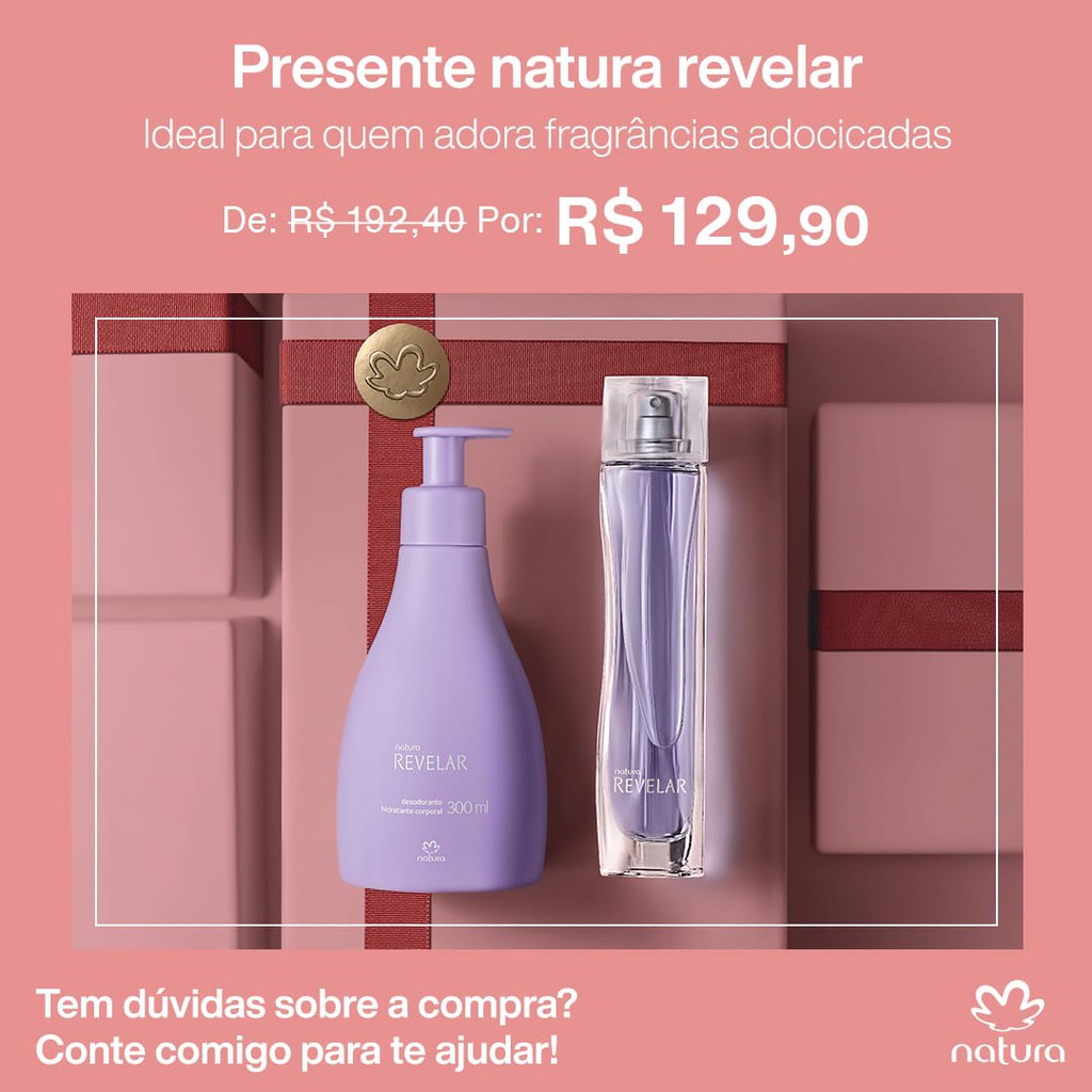 Kit Presente Natura Revelar – Cisterli