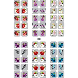 480 Adesivos para Unha Película 3d