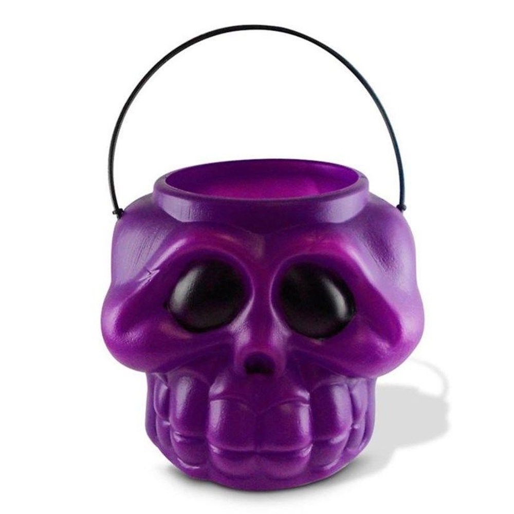 Cabeça Esqueleto Roxa Grande - Halloween | Shopee Brasil