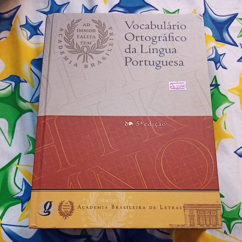 Vocabulário Ortográfico Da Língua Portuguesa ; Academia Brasileira De ...