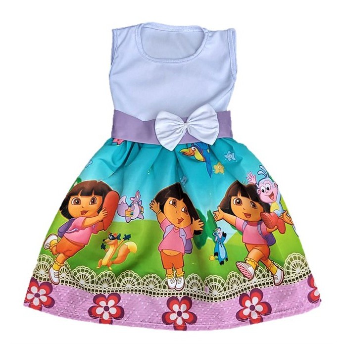 Vestido da best sale dora aventureira