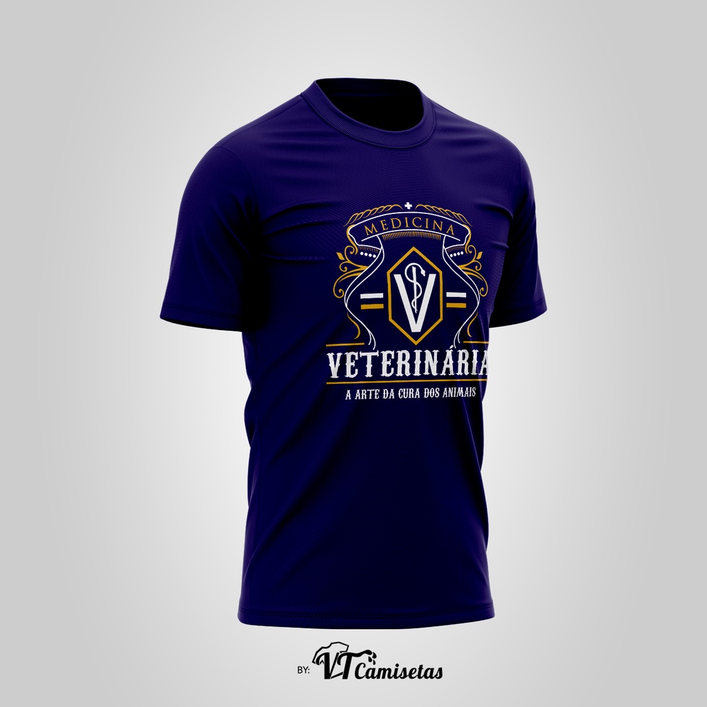 Medicina Veterinária Camisetas Faculdade Universidade Camisa Universitária Sob Encomenda 4