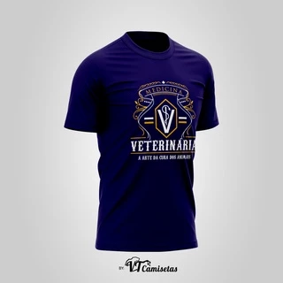 Medicina Veterinária Camisetas Faculdade Universidade Camisa Universitária Sob Encomenda 4