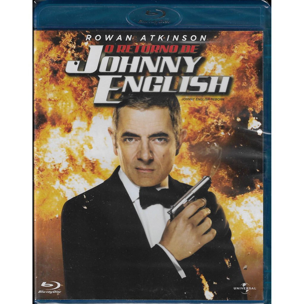 Blu-ray O Retorno de Johnny English ( Rowan Atkinson ) - Novo Lacrado ...