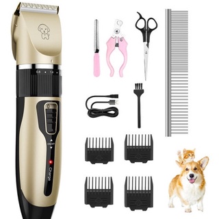 Kit de maquina de tosa para pet - pet grooming hair clipper kit