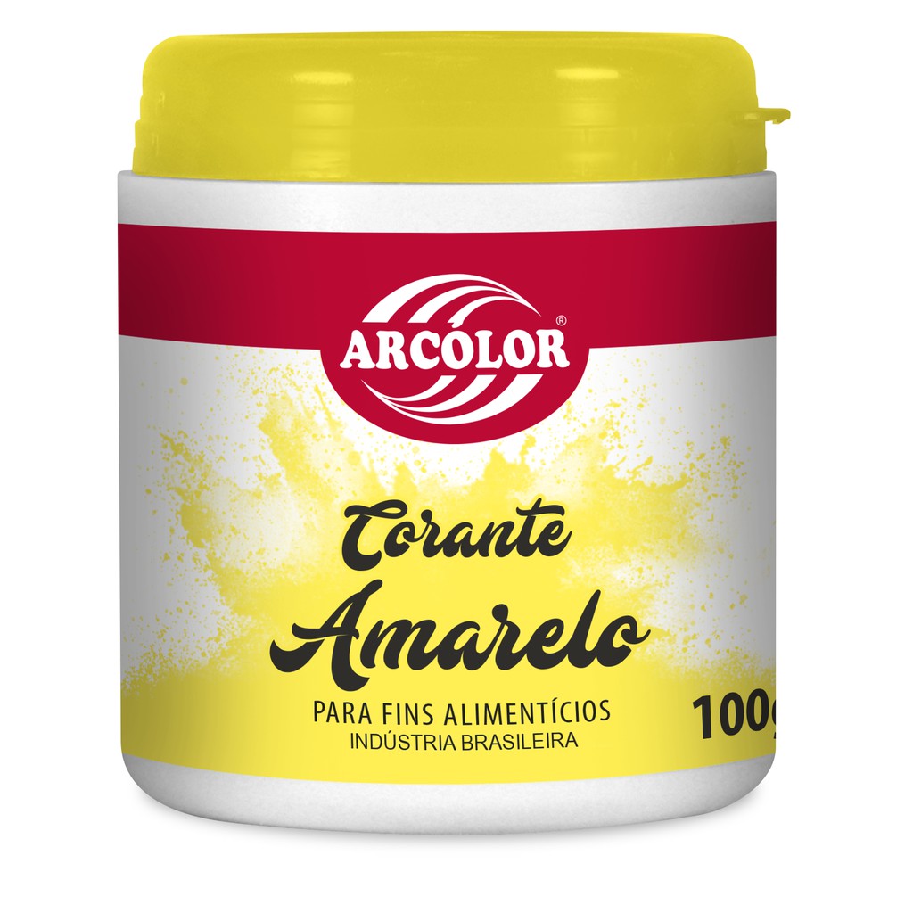 Corante Amarelo 100 gr Arcolor