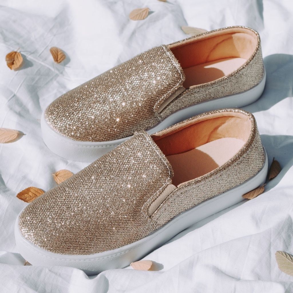 Tênis Sapatilha Slip On Feminino Casual Calce Fácil Confortável