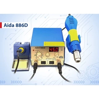 Estacao de Solda Retrabalho ar quente AIDA 886D 220v
