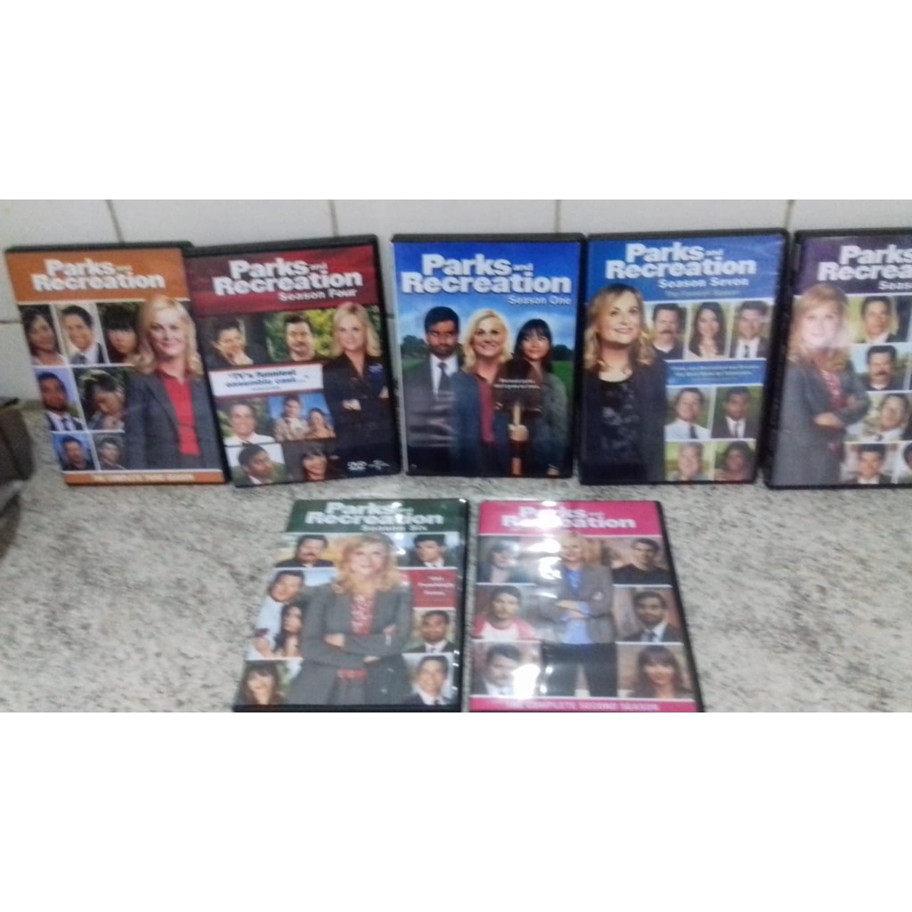 DVD Parks and Recreation 1ª a 7ª Temporada Dublado HD720p