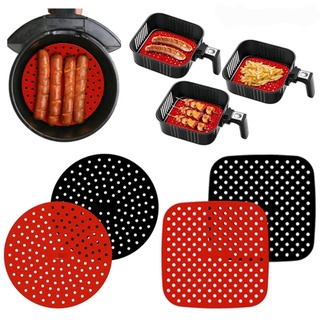 Tapete de Silicone Anti-Aderente Air Fryer Fritadeira Reutilizável