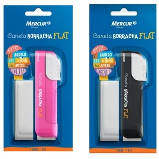 Borracha Escolar Caneta Borracha Flat Mercur
