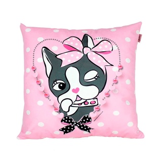Almofada p/ Decoração Cheias Decorativas Para Sofá Quarto Cama Quadrada Rebecca Bonbon