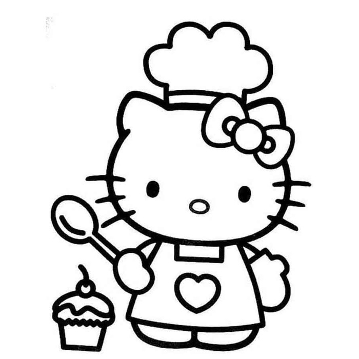 Desenhos para Colorir Hello Kitty 29