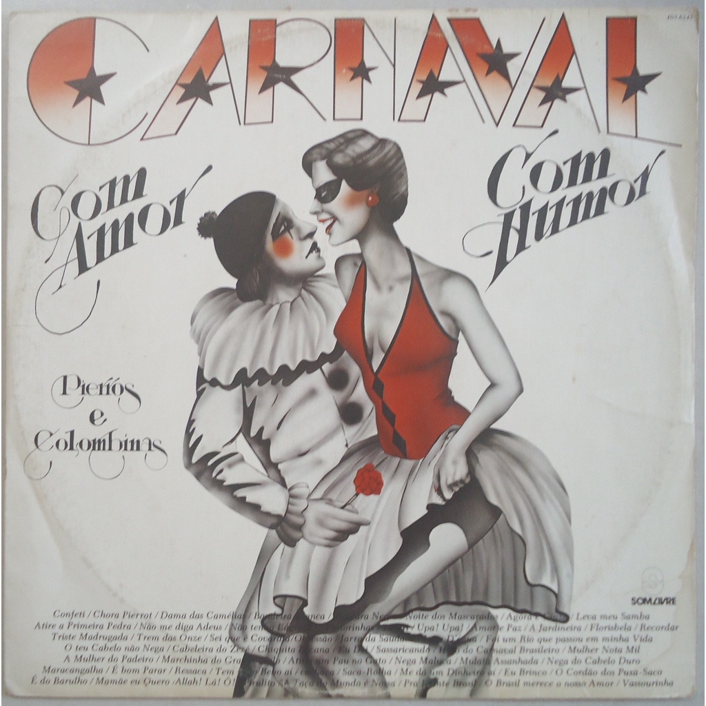 Lp Carnaval Com Amor, Com Humor 1981 Pierros E Colombinas, vinil | Shopee  Brasil