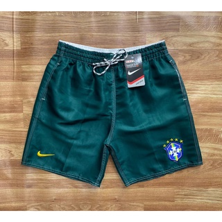 Short Feminino Tactel Copa do Mundo Brasil Verde Amarelo Seleção  TAMANHO:P;COR:Verde