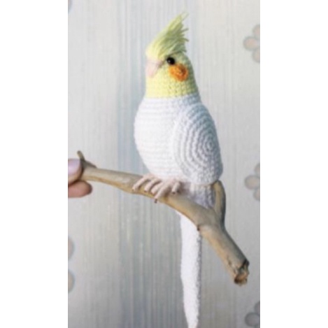 pet calopsita amigurumi- crochê amigurumis