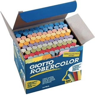 Giz Escolar GIOTTO Colorido c/ 100 Unds