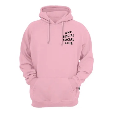 Sudadera anti social social club online rosa