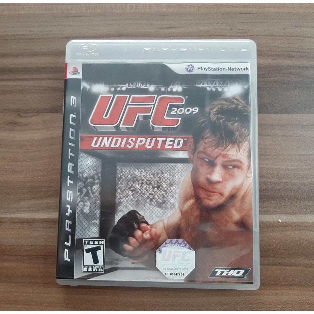 Jogo ps3 UFC funcionando