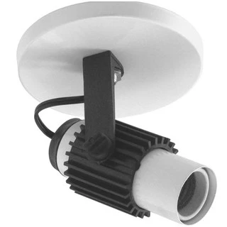 Spot Luminaria Simples Individual Aletado Articulado Plafon Sobrepor Teto Parede Decoração 1 Lâmpada Branco Iluminação Decoração Promoção!
