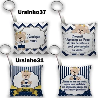 80 Lembrancinhas Personalizadas Maternidade Ursinho