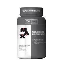 CHROMIUM PICOLINATE POTE COM 60 CAPS - MAX TITANIUM **** ENVIO IMEDIATO  **** PRODUTO DE QUALIDADE ****