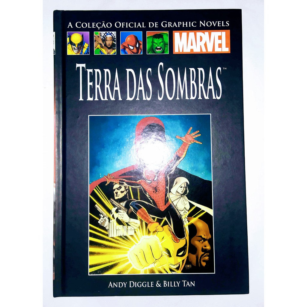 TERRA DAS SOMBRAS HQ CAPA DURA MARVEL SALVAT NÚMERO 65 PERFEITA ...