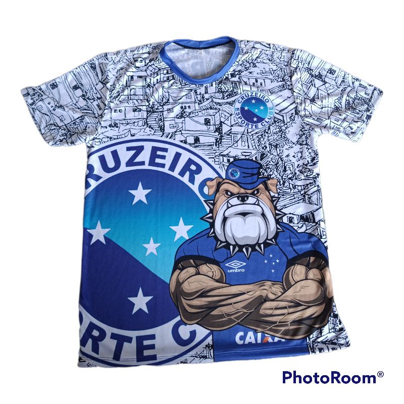 Camisa Cruzeiro Raposa Personalizada | Shopee Brasil