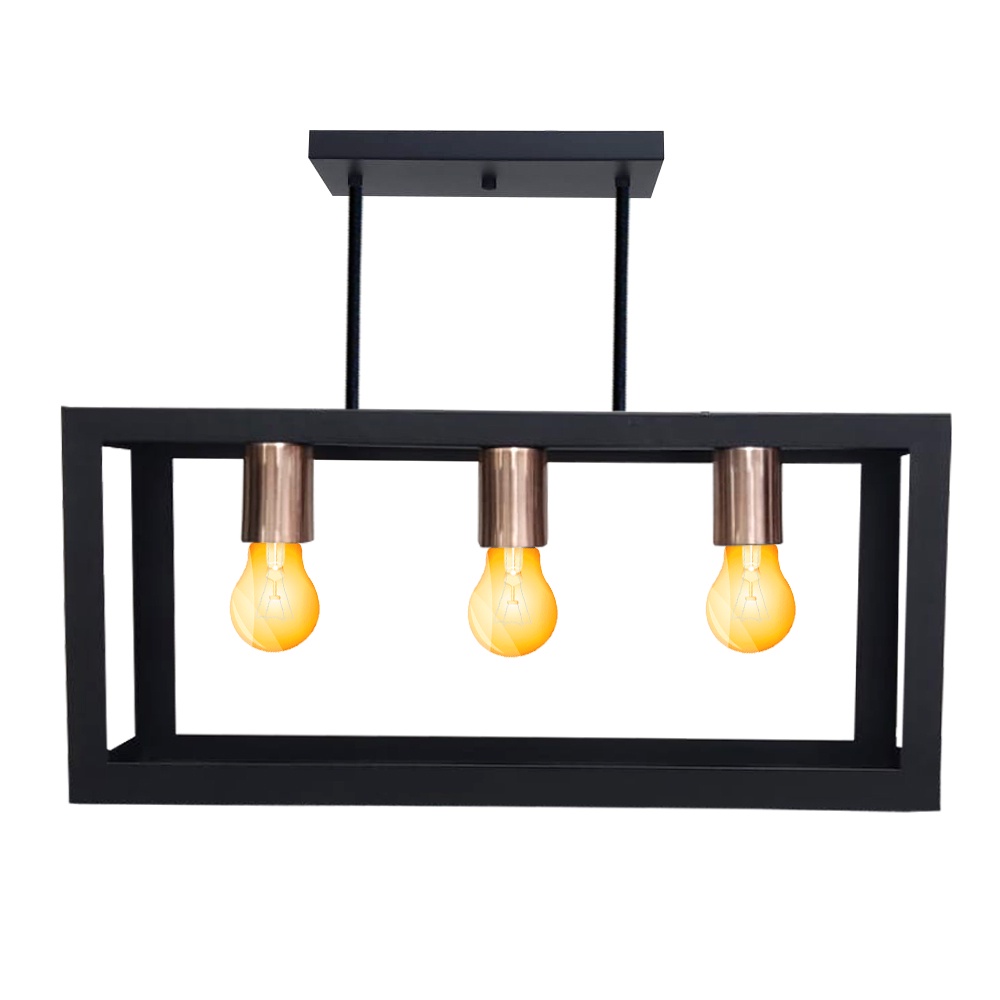 Luminária de teto Pendente Alumínio pra Varanda cozinha sala Salão