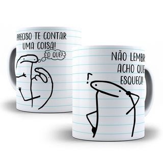 Caneca Casal Divertida Feliz Bastante Tempo de Muita Coisa