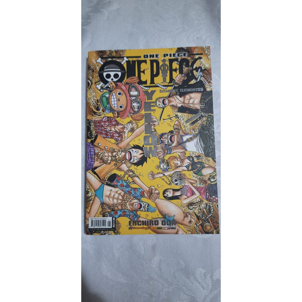 One Piece Yellow (databook) Shopee Brasil