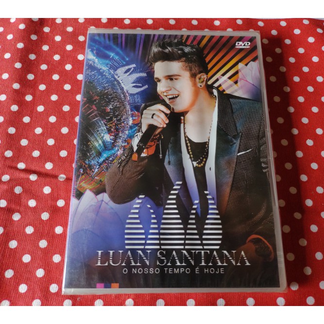 Luan Santana - O Nosso Tempo É Hoje Ao Vivo Dvd Lacrado | Shopee