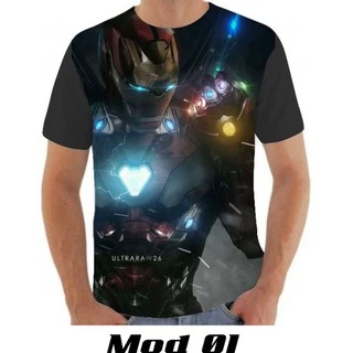 camiseta Homem de ferro / Iron Man jóias do infinito dry fit