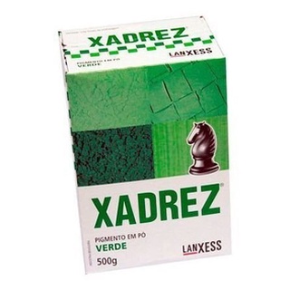 Po Xadrez Verde 500 Grm