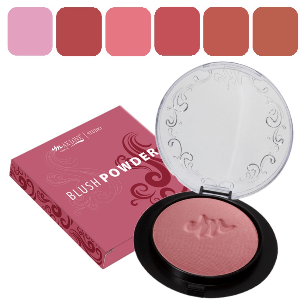 Blush Max Love Powder Cor 100 10gr Rapido Envio Shopee Brasil