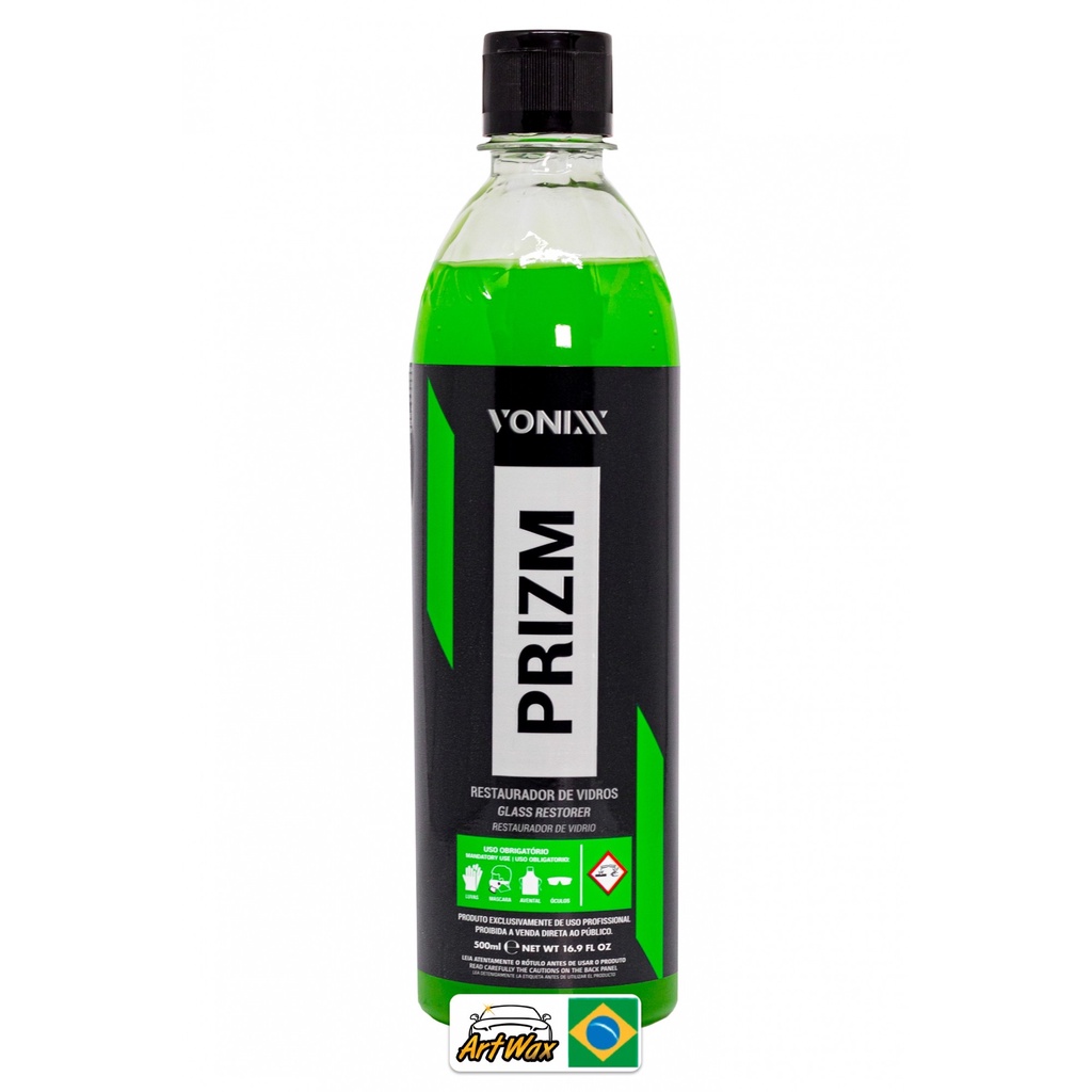 Vonixx Prizm 500ml - Restaurador De Transparência Em Vidros