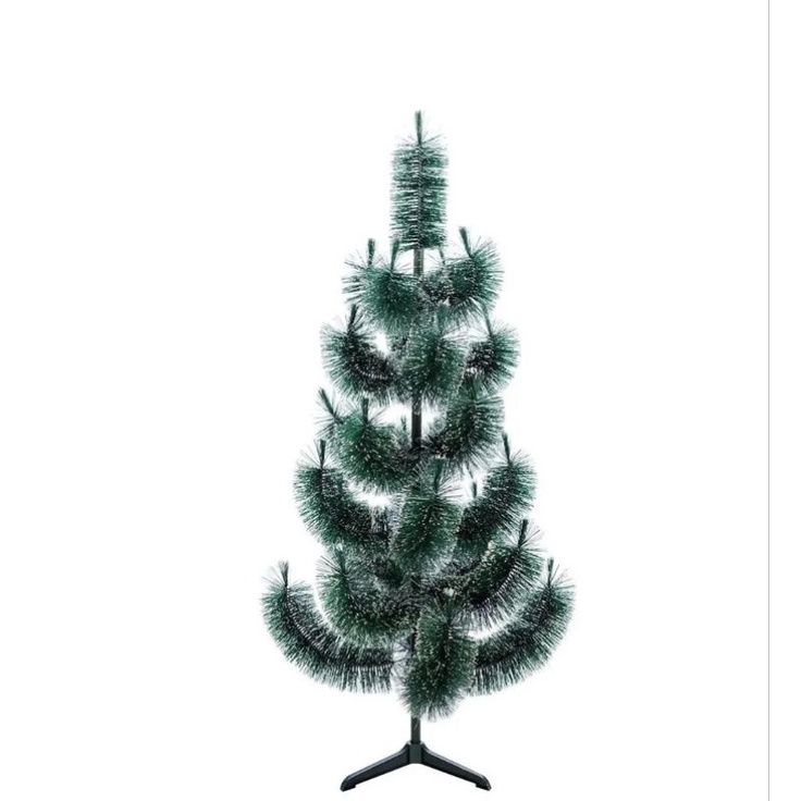 BFYDOAA Mini árvore de Natal branca de 44 cm, pequenas árvores de Natal  para decoração de casa de Natal de mesa, mini árvore de Natal artificial